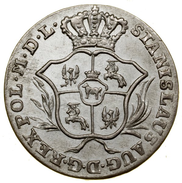 Półzłotek (2 grosze srebrne), 1769 IS, Warszawa