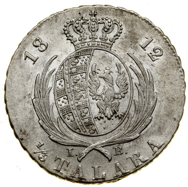Dwuzłotówka (1/3 talara), 1812 IB, Warszawa