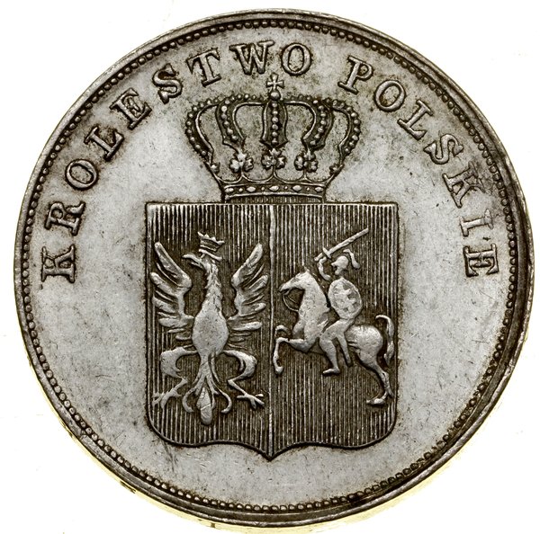 5 złotych, 1831 KG, Warszawa