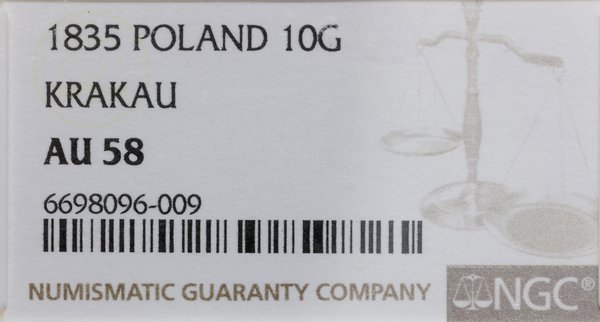 10 groszy, 1835, Wiedeń