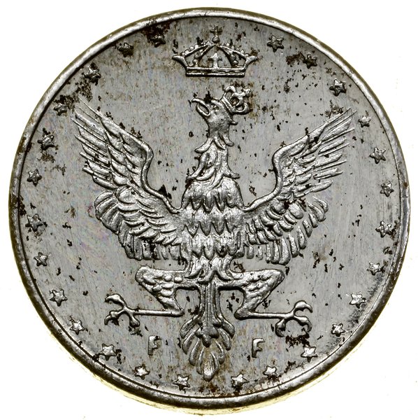 5 fenigów, 1917 F, Stuttgart