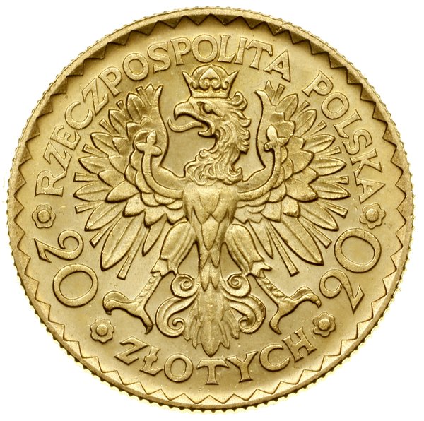 Zestaw: 10 i 20 złotych, 1925, Warszawa