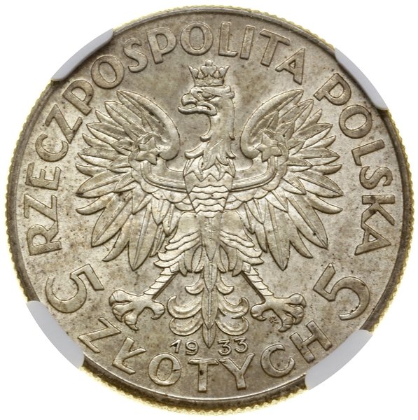 5 złotych, 1933, Warszawa
