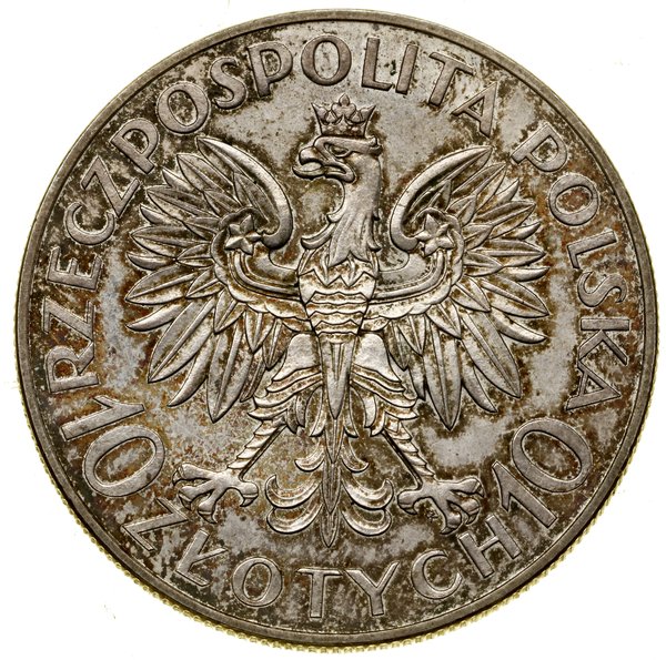 10 złotych, 1933, Warszawa