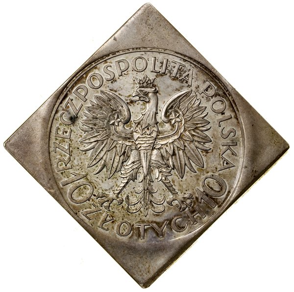 Klipa 10 złotych, 1933, Warszawa