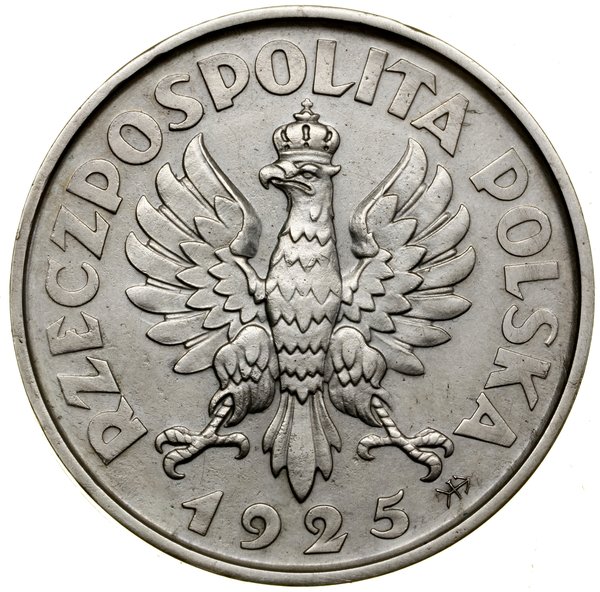 5 złotych, 1925, Warszawa