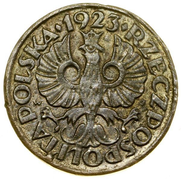 5 groszy, 1923, Warszawa