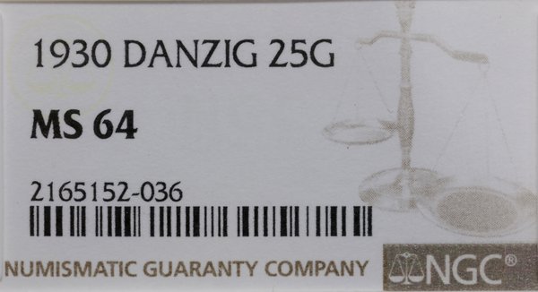 25 guldenów, 1930, Berlin