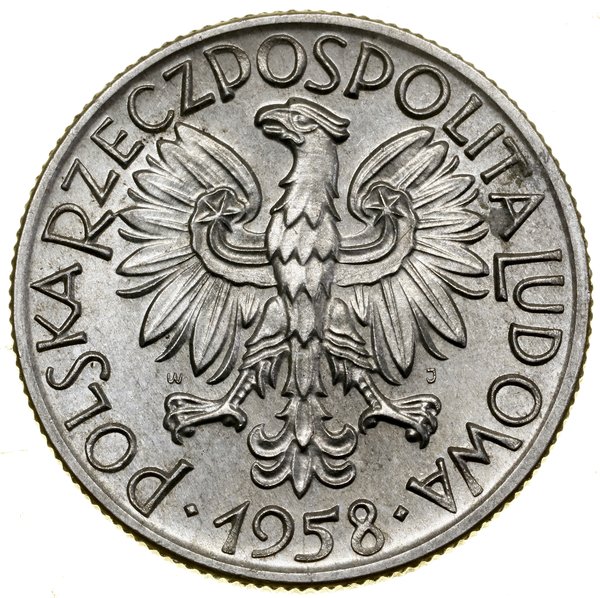 5 złotych, 1958, Warszawa