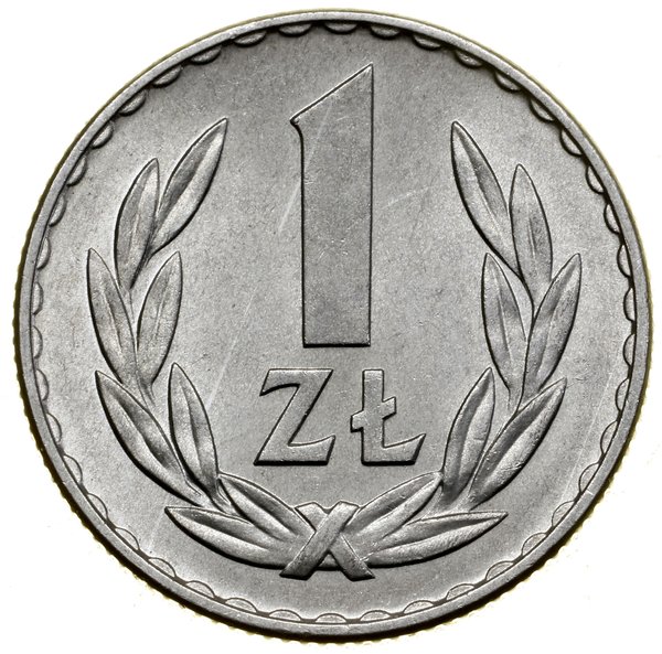 1 złoty, 1957, Warszawa