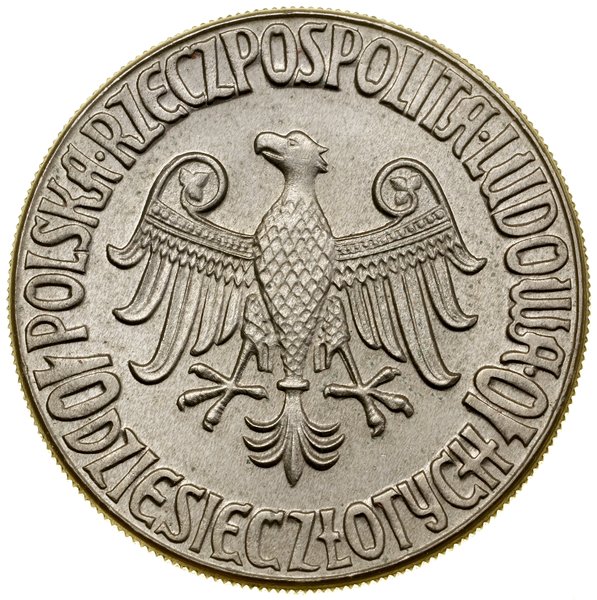 10 złotych, 1964, Warszawa