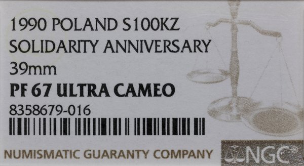 100.000 złotych, 1990, USA