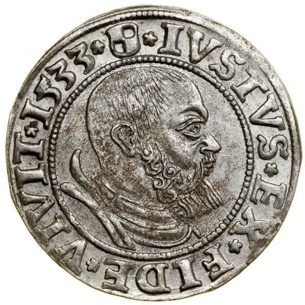 Grosz, 1533, Królewiec