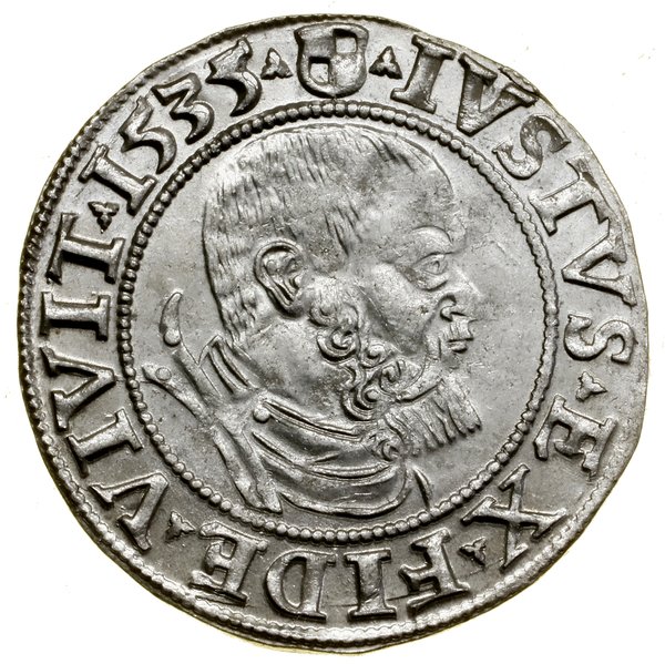 Grosz, 1535, Królewiec