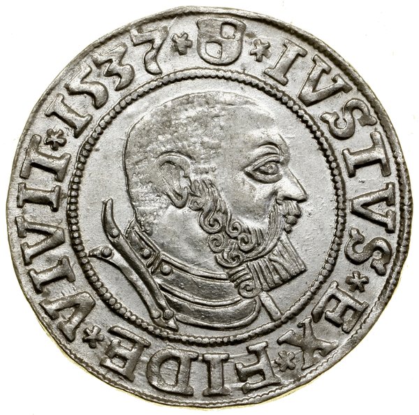 Grosz, 1537, Królewiec
