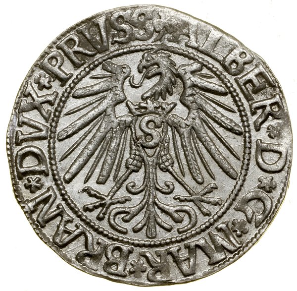 Grosz, 1543, Królewiec