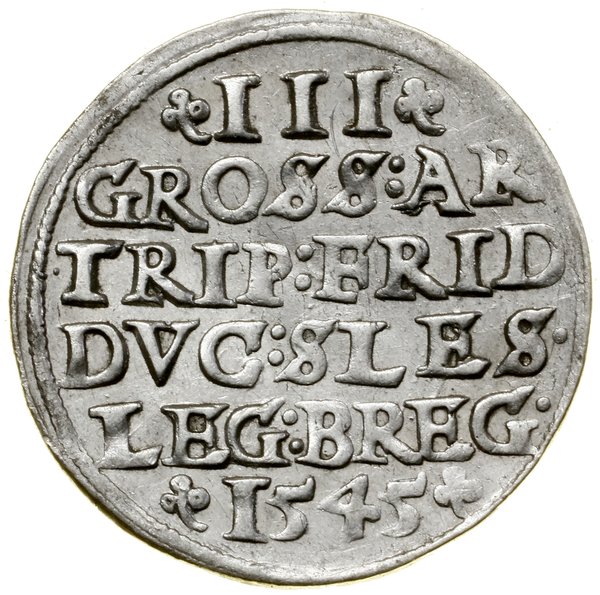 Trojak, 1545, Brzeg