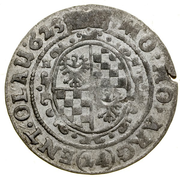 24 krajcary kiperowe, 1623 HR, Oława