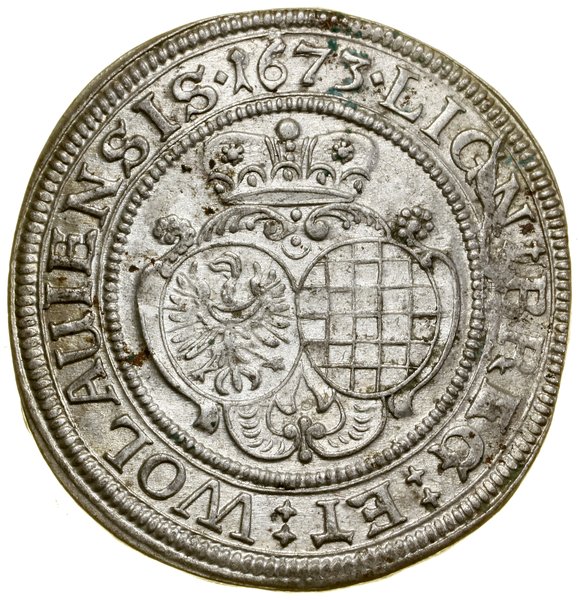6 krajcarów, 1673, Brzeg