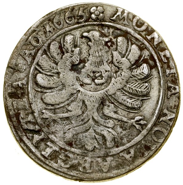 15 krajcarów, 1665, Krosno