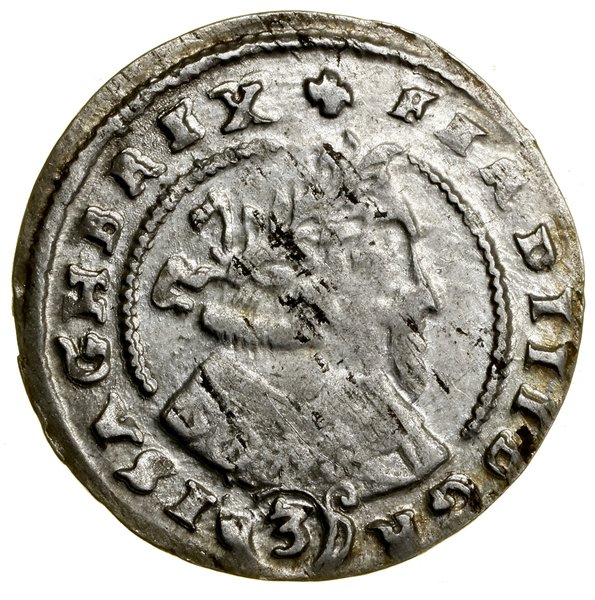 3 krajcary, 1653 GW, Kłodzko