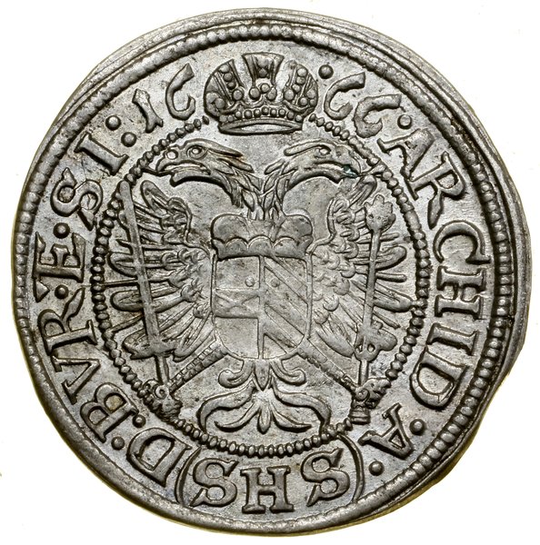3 krajcary, 1666 SHS, Wrocław
