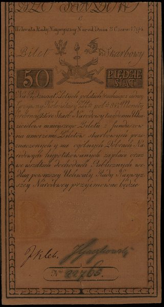 50 złotych polskich, 8.06.1794