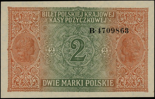 2 marki polskie, 9.12.1916