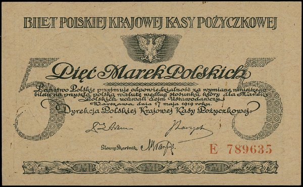 5 marek polskich, 17.05.1919