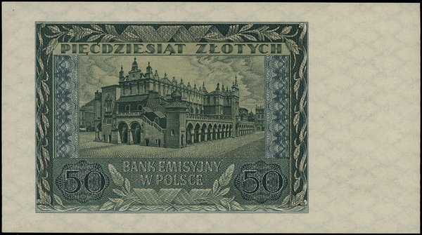 50 złotych, 1.03.1940