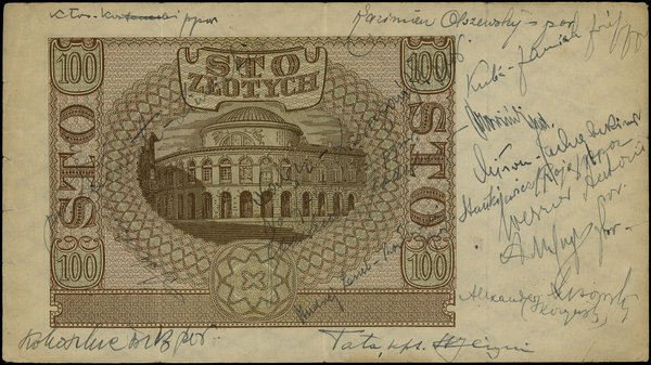 100 złotych, 1.03.1940