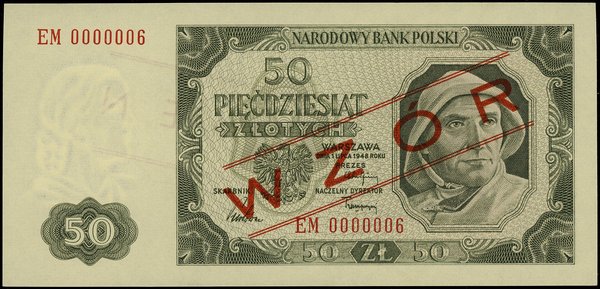 50 złotych, 1.07.1948