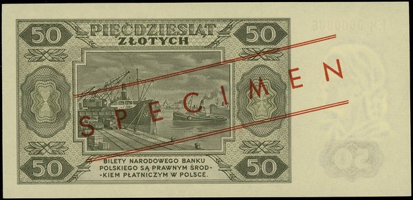 50 złotych, 1.07.1948