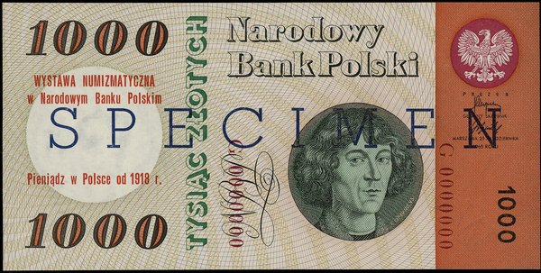 1.000 złotych, 29.10.1965