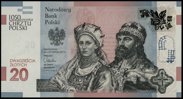 20 złotych, 23.11.2015