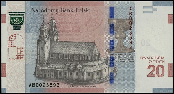 20 złotych, 23.11.2015
