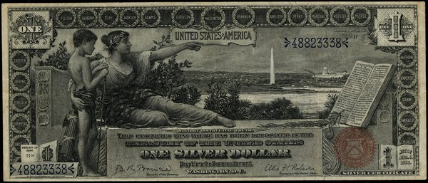 1 dolar, 1896