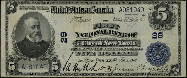 The First National Bank of City of New York (29)