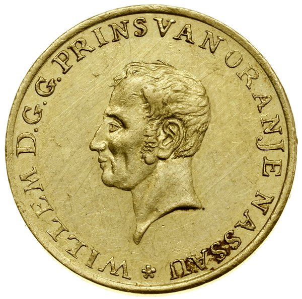 Medal na pamiątkę powstania Królestwa Zjednoczonych Niderlandów i inauguracji rządów Wilhelma Orańskiego, 1814