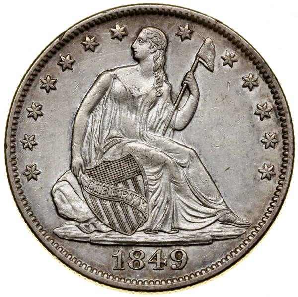 50 centów (1/2 dolara), 1849 O, Nowy Orlean