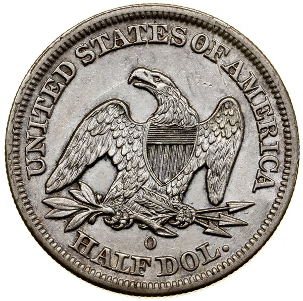 50 centów (1/2 dolara), 1849 O, Nowy Orlean