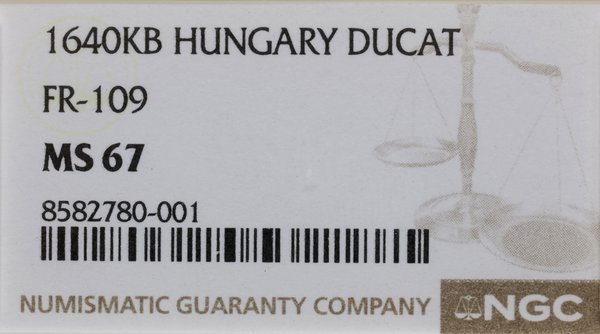 Dukat, 1640 KB, Kremnica