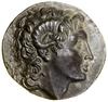 Tetradrachma - emisja pośmiertna, (po 281 pne), Kios (w Bitynii); Aw: Głowa Aleksandra w diademie ..