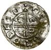 Denar typu Crux, (991–997), Thetford, mincerz Osbern; Aw: Popiersie w lewo, z berłem, + ÆÐELRÆD RE..
