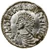 Denar typu Long Cross, (997–1003), Guildford, mincerz Dunstan; Aw: Popiersie władcy w lewo, + ÆÐEL..