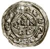Denar, Rouen(?); Aw: Krzyż, w dwóch przyległych kątach półksiężyce, + RIHΛRDVS; Rw: Litera S(?) ot..