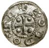 Denar, (983–1002), Dortmund; Aw: Krzyż grecki, w każdym kącie kulka, + ODDO + RE+; Rw: THERT / + /..