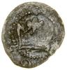 Denar, (ok. 1330), Kraków lub Inowrocław; Aw: Korona, legenda; Rw: Gotycka litera K, + ⦂ …NIE ◦; F..
