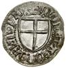 Szeląg, bez daty; Aw: Tarcza Wielkiego Mistrza, ✶ MΛGRS hINRICVS 9VΛ; Rw: Tarcza zakonna, (tarcza)..