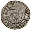 Grosz, 1515; Aw: Orzeł brandenburski z tarczą Hohenzollernów na piersi, • ΛLBERTVS • D : G • MGR •..